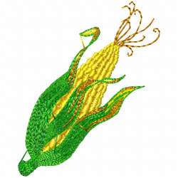 Corn Embroidery Design 6 Corn Embroidery Design 6